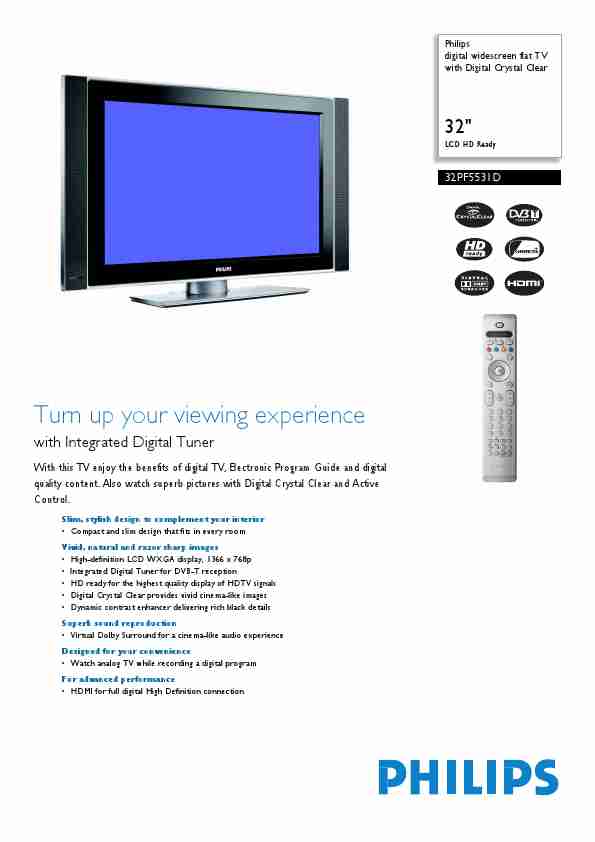 Compaq Flat Panel Television 32PF5531D-page_pdf